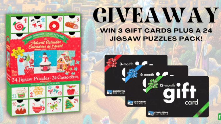 Completing The Puzzle gift card giveaway.
