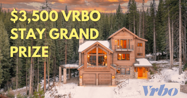 Enter to win a Vrbo Cabin Stay or Expedia Rewards Points