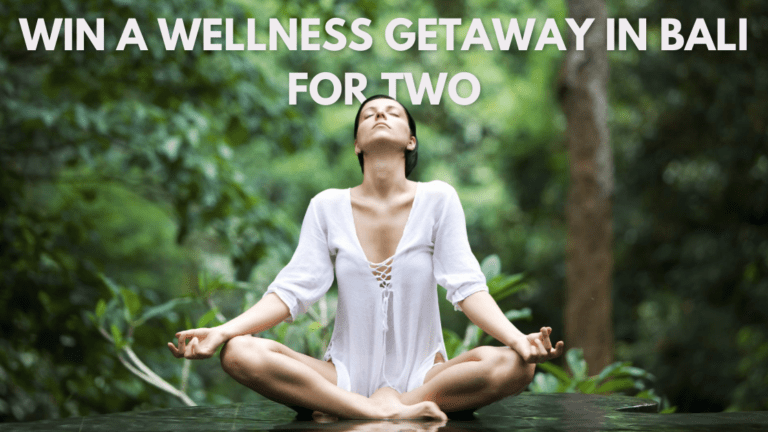 Enter to win a Wellness Getaway In Bali For Two